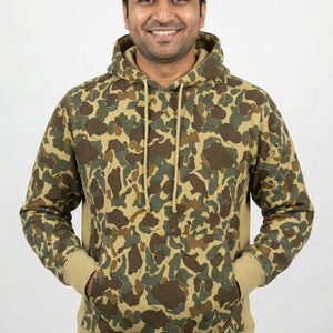 MEN'S HOOD CAMOUFLAGE PLAIN