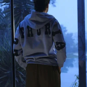 DROP SHOULDER HOODIE UPHORIA